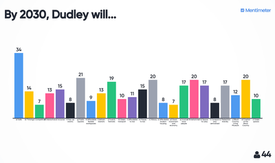 Chart 3: Results of preferential voting for Dudley